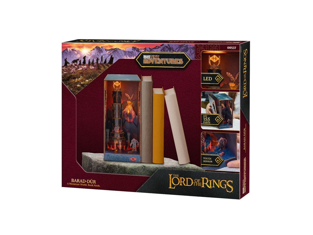 Le Seigneur des anneaux maquette Book Nook Tiny Adventures Barad-Dûr 23 cm - Toys Legacy Collection