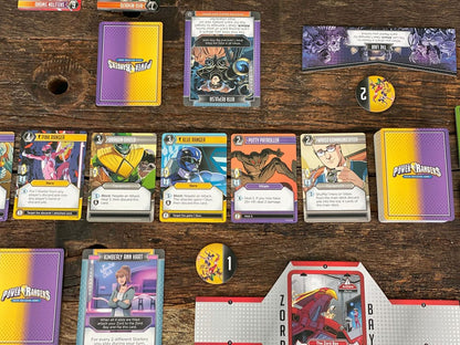 Power Rangers Jeu de cartes Deck-Building *ANGLAIS*