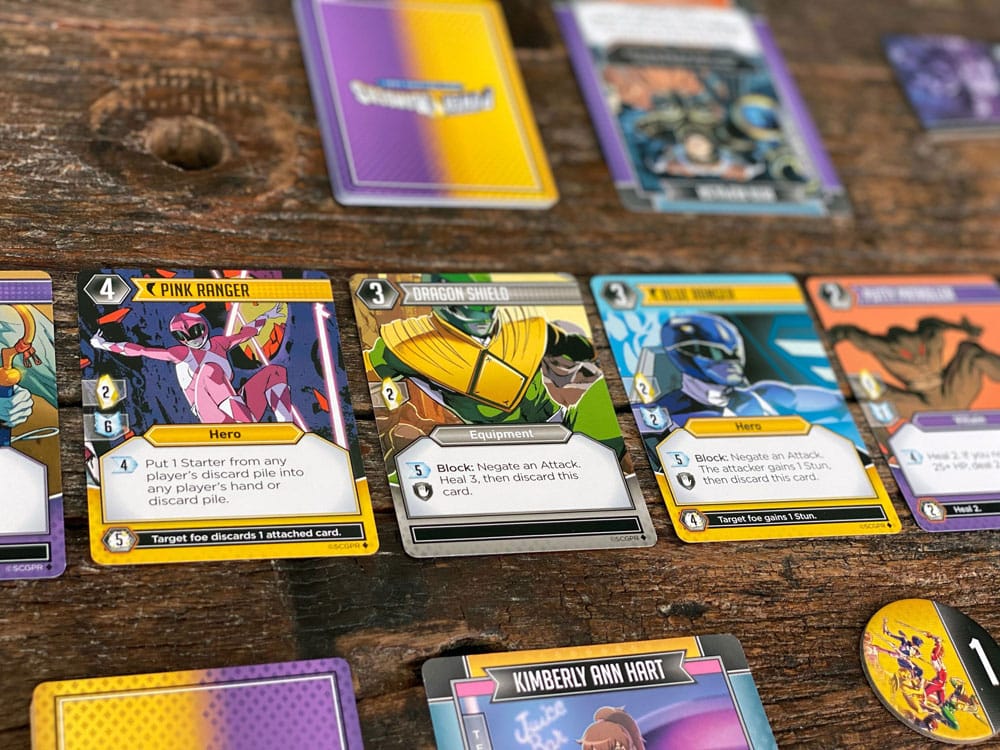 Power Rangers Jeu de cartes Deck-Building *ANGLAIS*