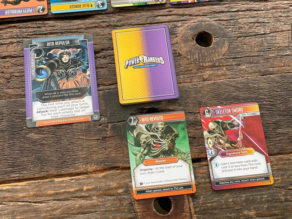 Power Rangers Jeu de cartes Deck-Building *ANGLAIS*