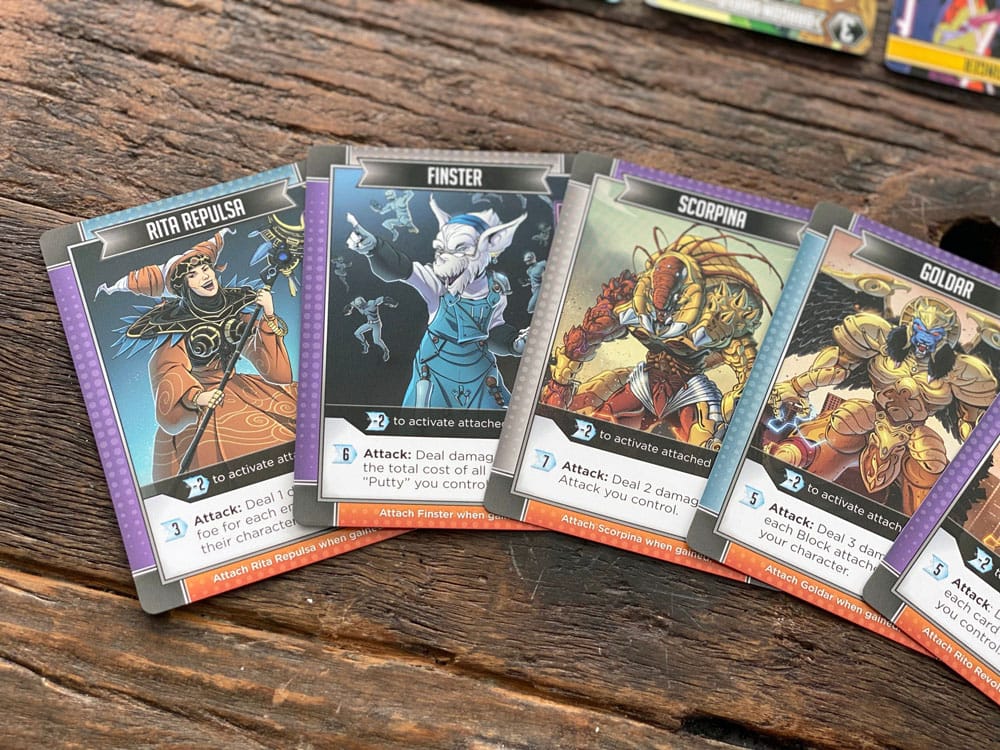 Power Rangers Jeu de cartes Deck-Building *ANGLAIS*