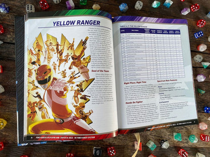 Power Rangers RPG livre de règles Core *ANGLAIS*