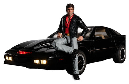 Knight Rider figurine 1/12 K.I.T.T. avec Michael Knight