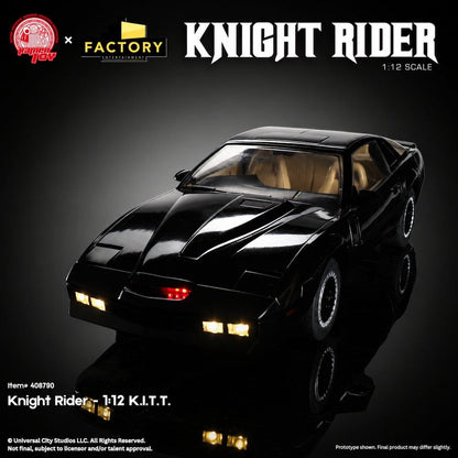 Knight Rider figurine 1/12 K.I.T.T. avec Michael Knight