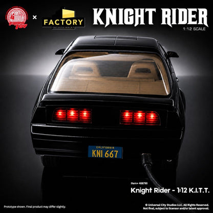 Knight Rider figurine 1/12 K.I.T.T. avec Michael Knight