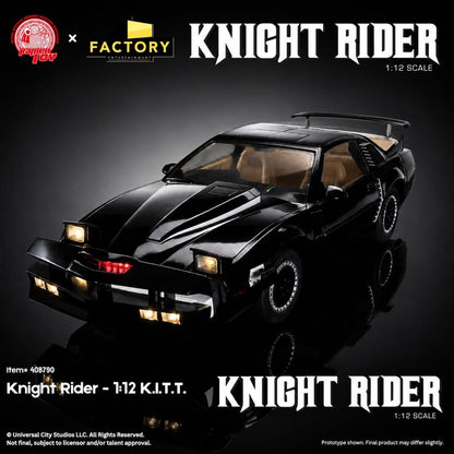 Knight Rider figurine 1/12 K.I.T.T. avec Michael Knight