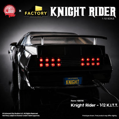 Knight Rider figurine 1/12 K.I.T.T. avec Michael Knight