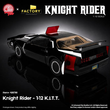 Knight Rider figurine 1/12 K.I.T.T. avec Michael Knight