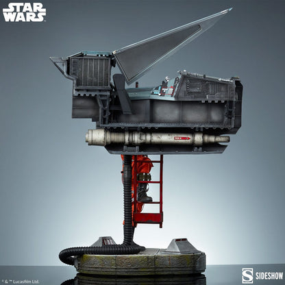 Star Wars statuette Premium Format Luke Skywalker & X-Wing: Red Five, Standing By 76 cm
