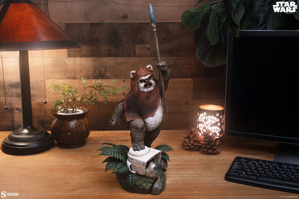 Star Wars, épisode VI : Le Retour du Jedi statuette Premium Format Wicket 46 cm - Toys Legacy Collection
