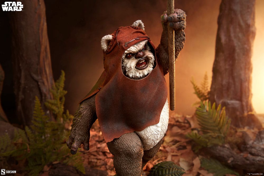 Star Wars, épisode VI : Le Retour du Jedi statuette Premium Format Wicket 46 cm - Toys Legacy Collection