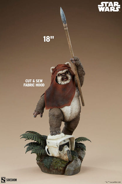 Star Wars, épisode VI : Le Retour du Jedi statuette Premium Format Wicket 46 cm - Toys Legacy Collection