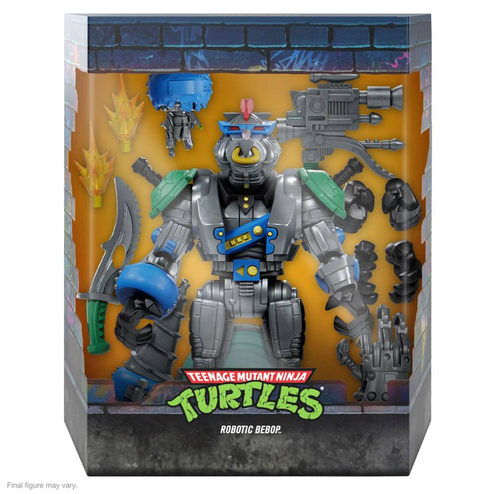 Les Tortues ninja figurine Ultimates Robotic Bebop 20 cm - Toys Legacy Collection