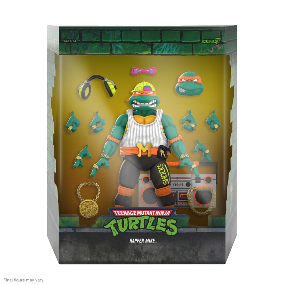Teenage Mutant Ninja Turtles figurine Ultimates Rappin' Mike 18 cm - Toys Legacy Collection