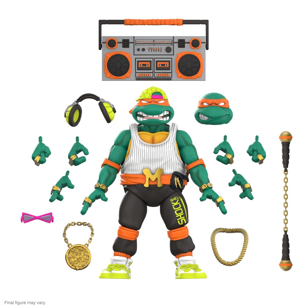 Teenage Mutant Ninja Turtles figurine Ultimates Rappin' Mike 18 cm - Toys Legacy Collection