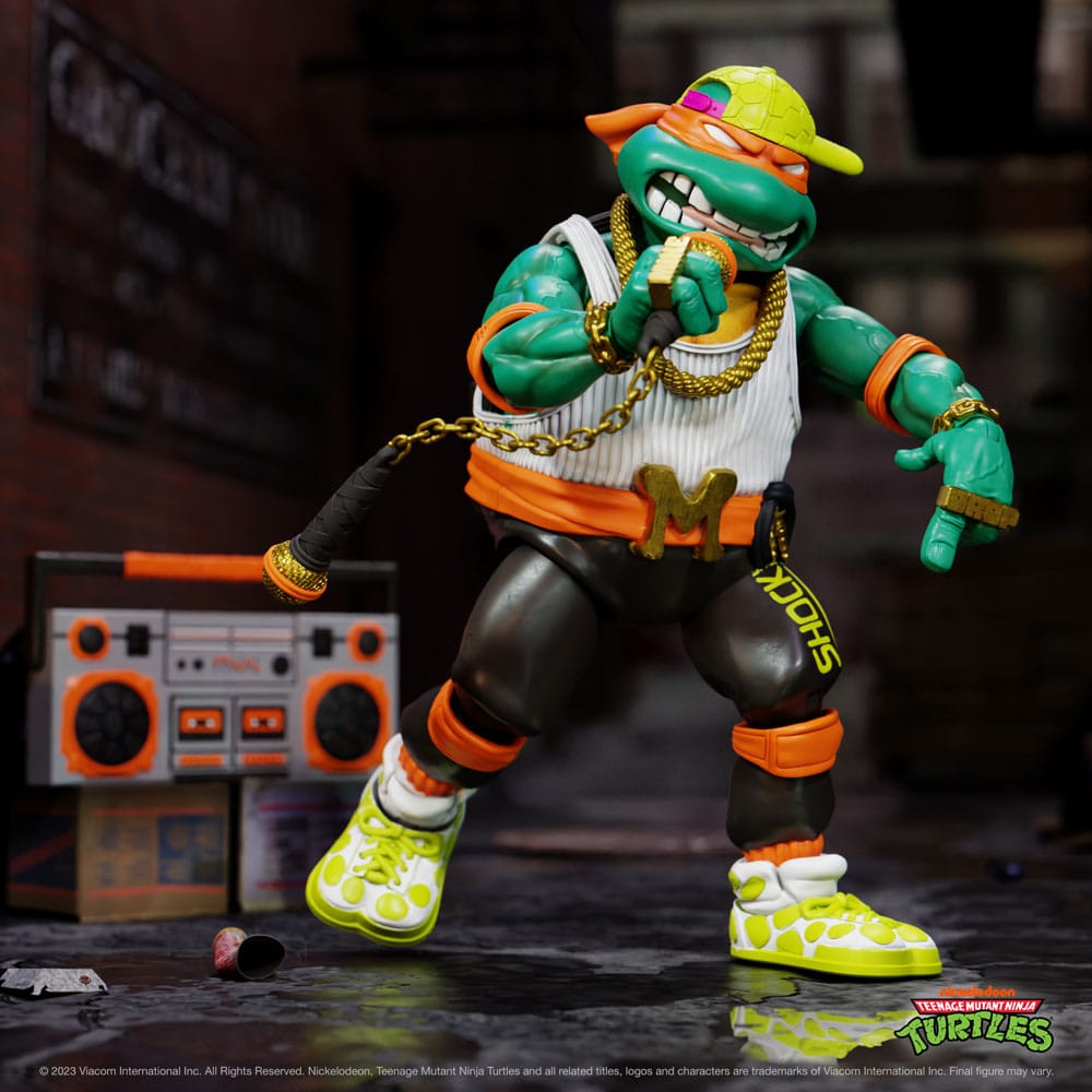 Teenage Mutant Ninja Turtles figurine Ultimates Rappin' Mike 18 cm - Toys Legacy Collection