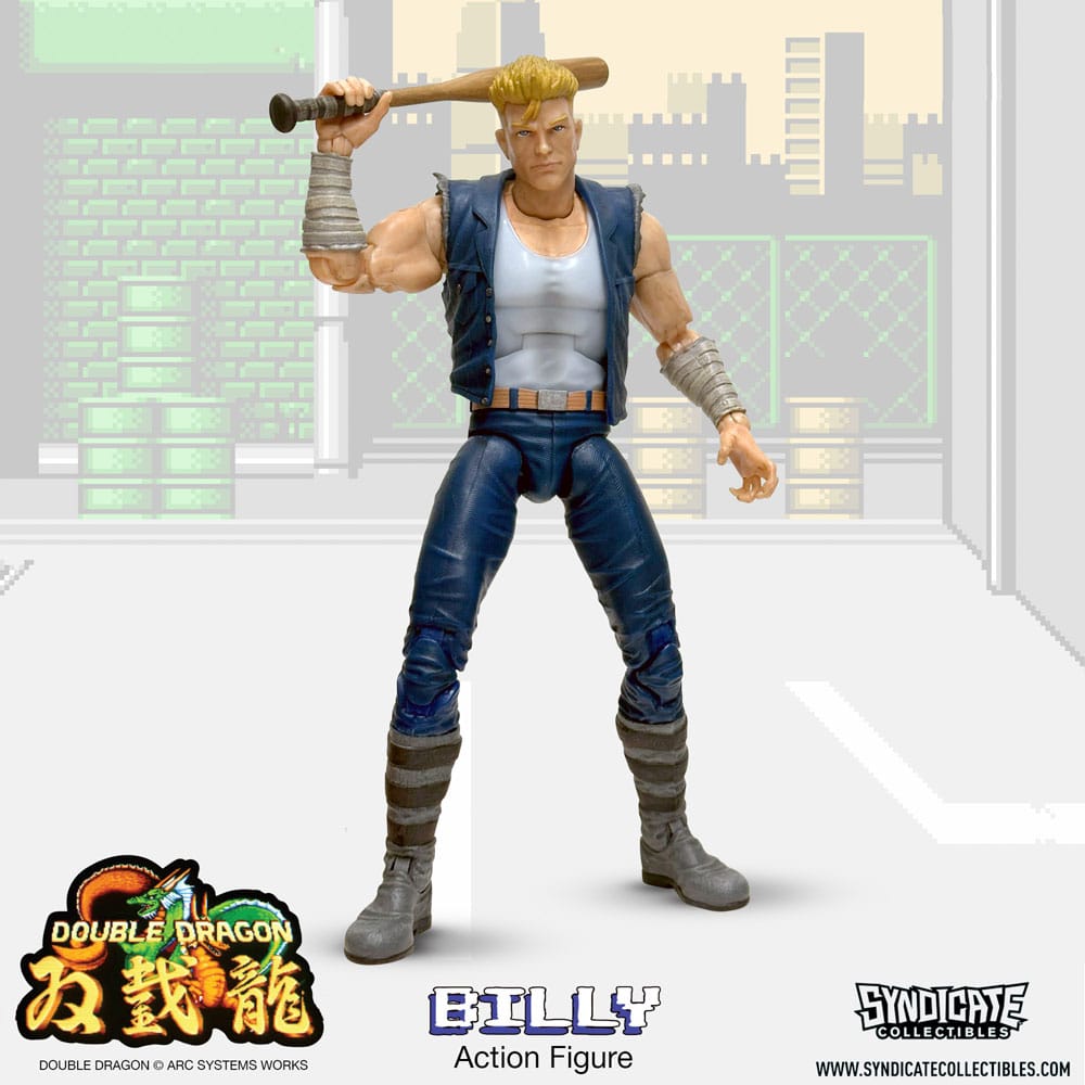 Double Dragon figurine Deluxe 1/12 Billy 18 cm - Toys Legacy Collection