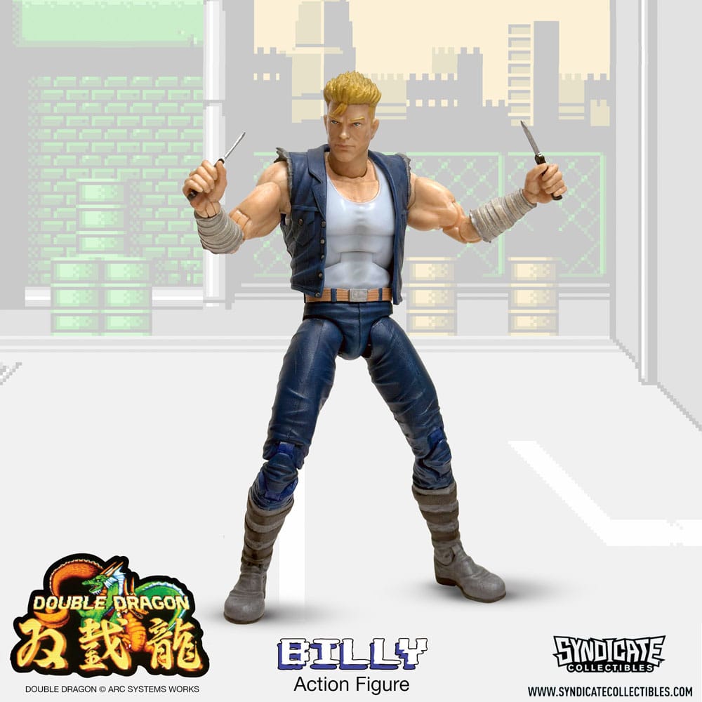Double Dragon figurine Deluxe 1/12 Billy 18 cm - Toys Legacy Collection