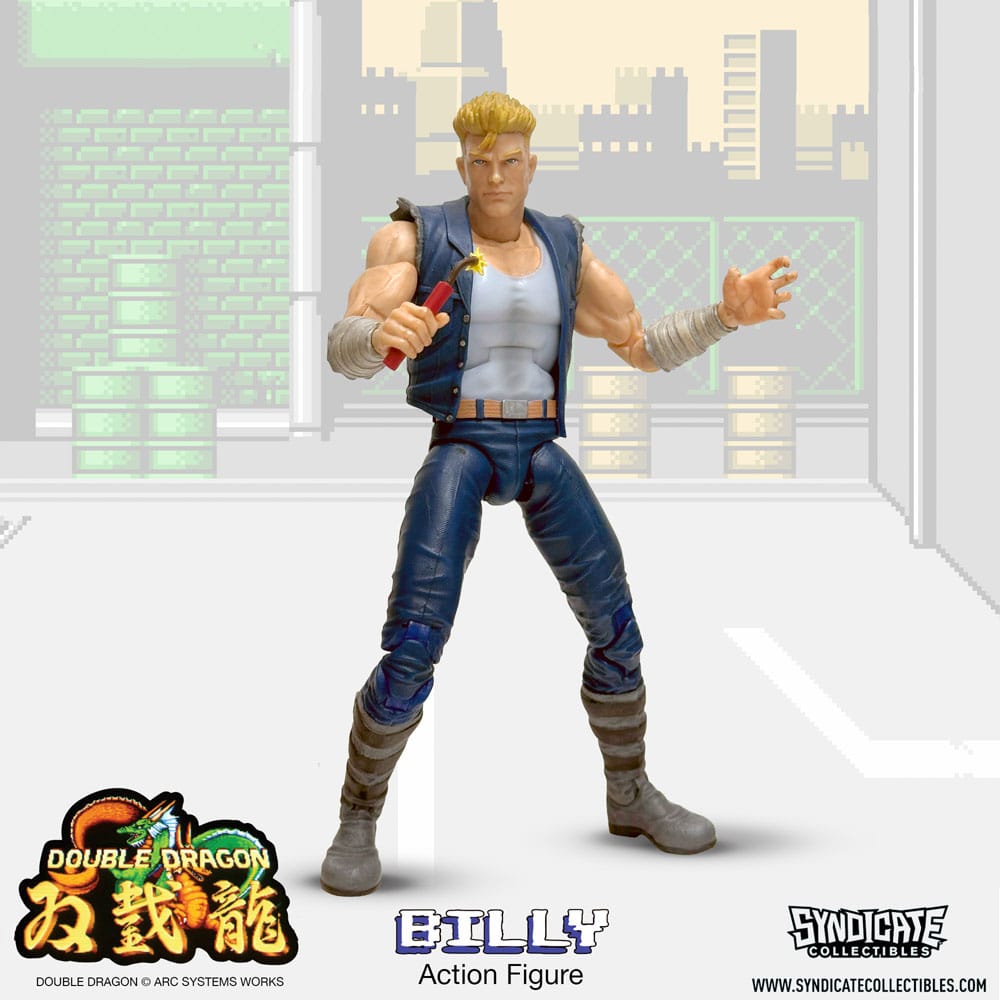Double Dragon figurine Deluxe 1/12 Billy 18 cm - Toys Legacy Collection