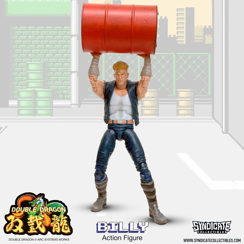 Double Dragon figurine Deluxe 1/12 Billy 18 cm - Toys Legacy Collection
