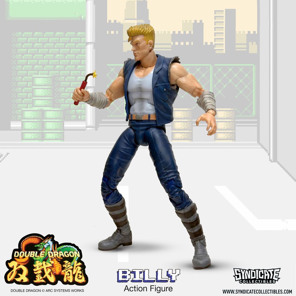 Double Dragon figurine Deluxe 1/12 Billy 18 cm - Toys Legacy Collection