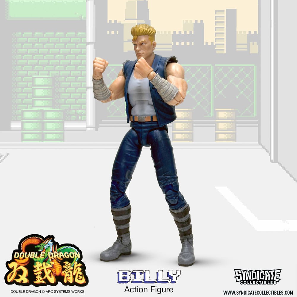 Double Dragon figurine Deluxe 1/12 Billy 18 cm - Toys Legacy Collection