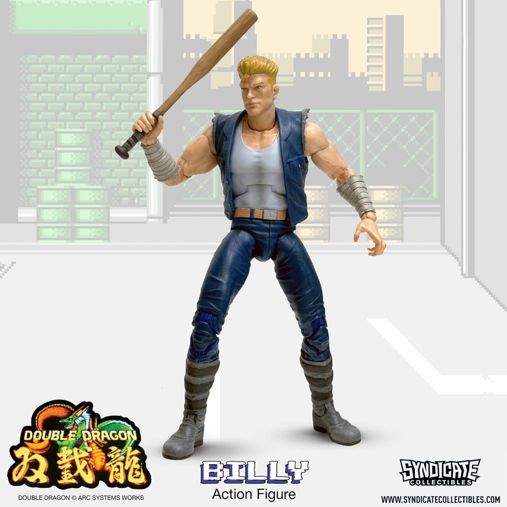 Double Dragon figurine Deluxe 1/12 Billy 18 cm - Toys Legacy Collection