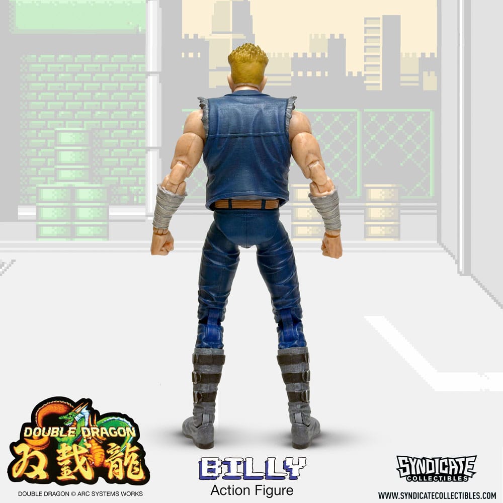 Double Dragon figurine Deluxe 1/12 Billy 18 cm - Toys Legacy Collection