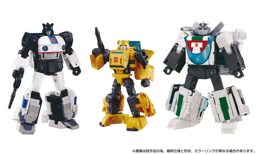Transformers Dramatic Capture Series pack 3 figurines Cybertron Chase - Toys Legacy Collection