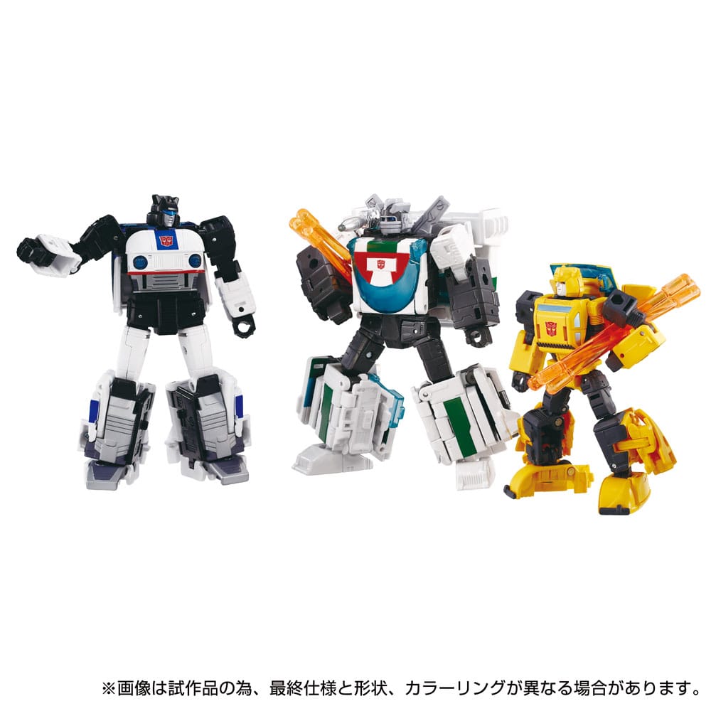 Transformers Dramatic Capture Series pack 3 figurines Cybertron Chase - Toys Legacy Collection