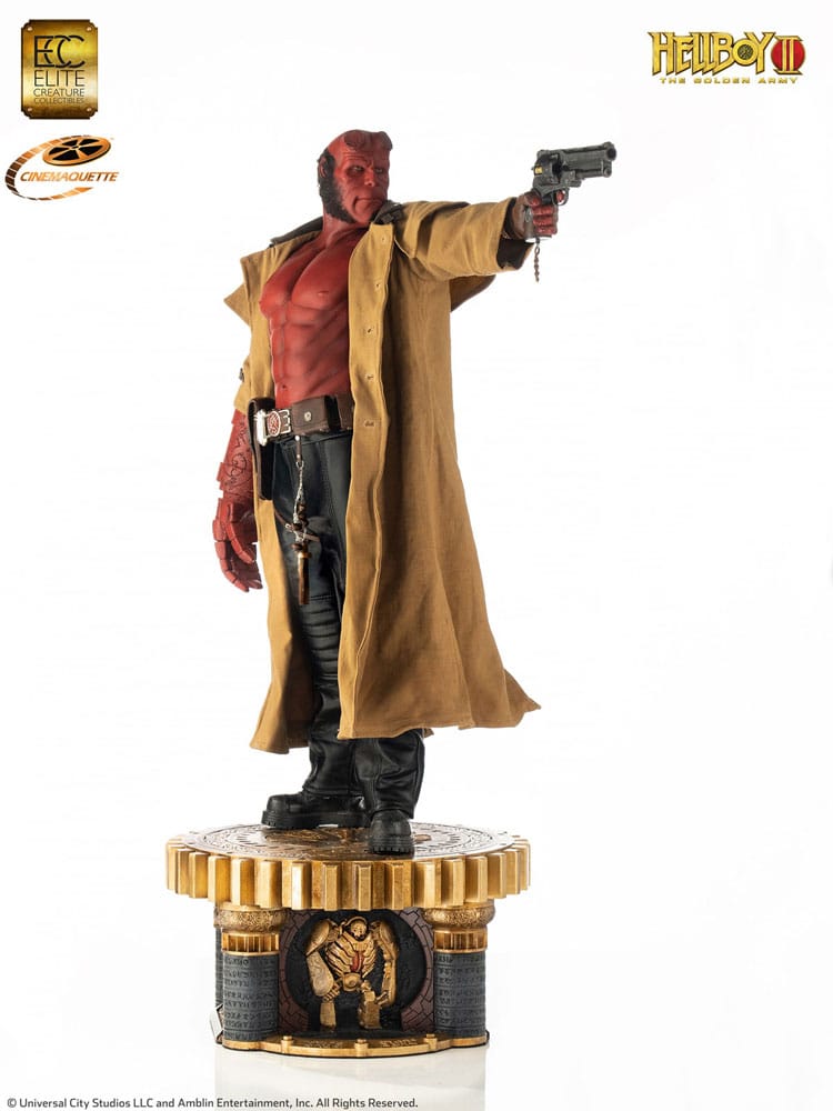 Hellboy II : Les Légions d'or maudites Elite Creature Line statuette 1/3 Hellboy 86 cm - Toys Legacy Collection