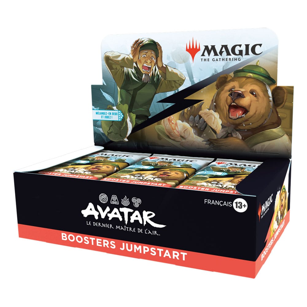 Magic the Gathering Avatar, le dernier maître présentoir boosters Jumpstart