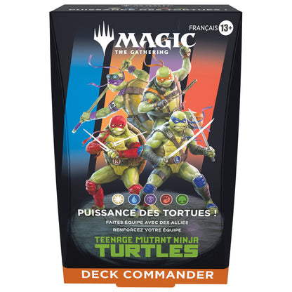Magic the Gathering Teenage Mutant Ninja Turtles deck Commander - Toys Legacy Collection