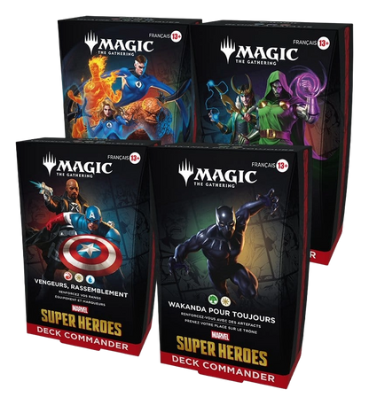 Magic the Gathering Marvel Super Heroes Commander Decks *FRANCAIS* - Toys Legacy Collection