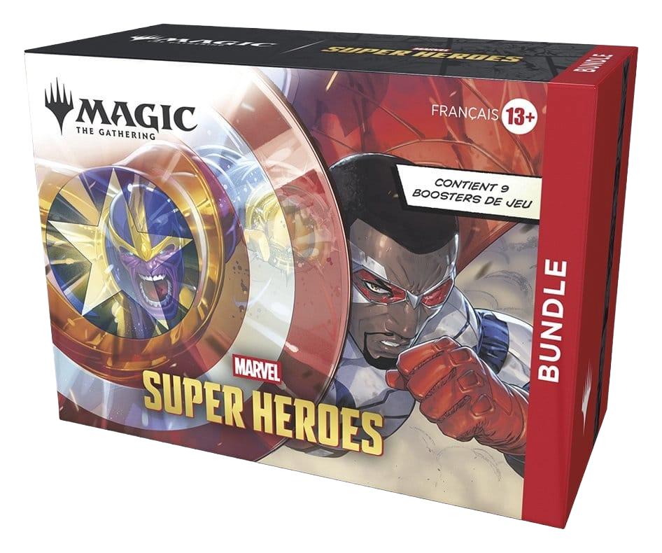 Magic the Gathering Marvel Super Heroes Bundle *FRANCAIS* - Toys Legacy Collection