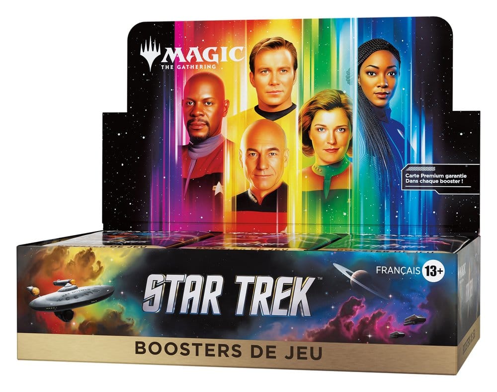 Magic the Gathering Star Trek présentoir boosters de jeu (30) *FRANCAIS*