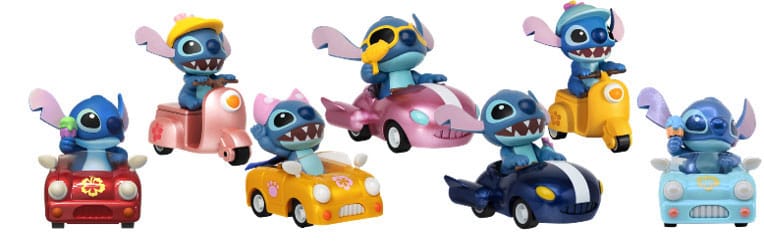 Lilo & Stitch assortiment véhicules à friction avec figurine Zoom Hero Stitch
